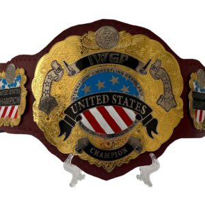 IWGP United States Heavyweight wrestling championship title  belt  adult size